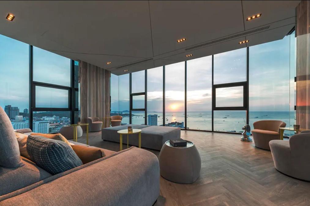 Central Pattaya - Sea View Large Balcony Condo With Infinity Pool Eksteriør bilde