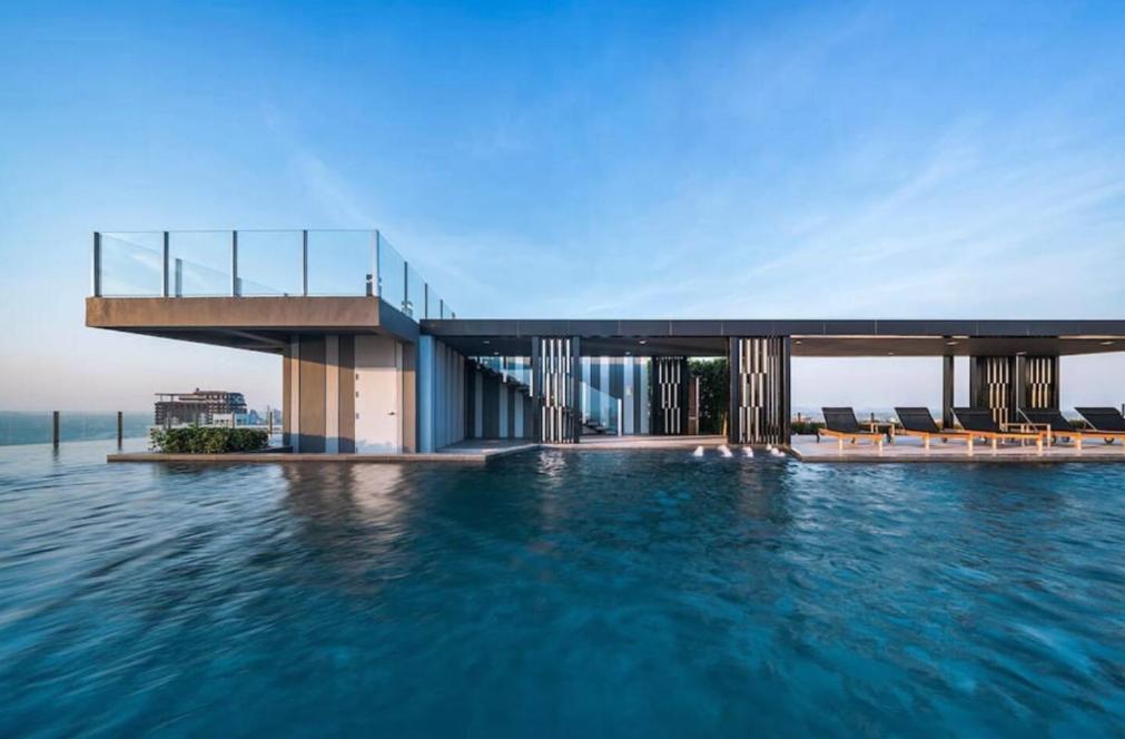 Central Pattaya - Sea View Large Balcony Condo With Infinity Pool Eksteriør bilde