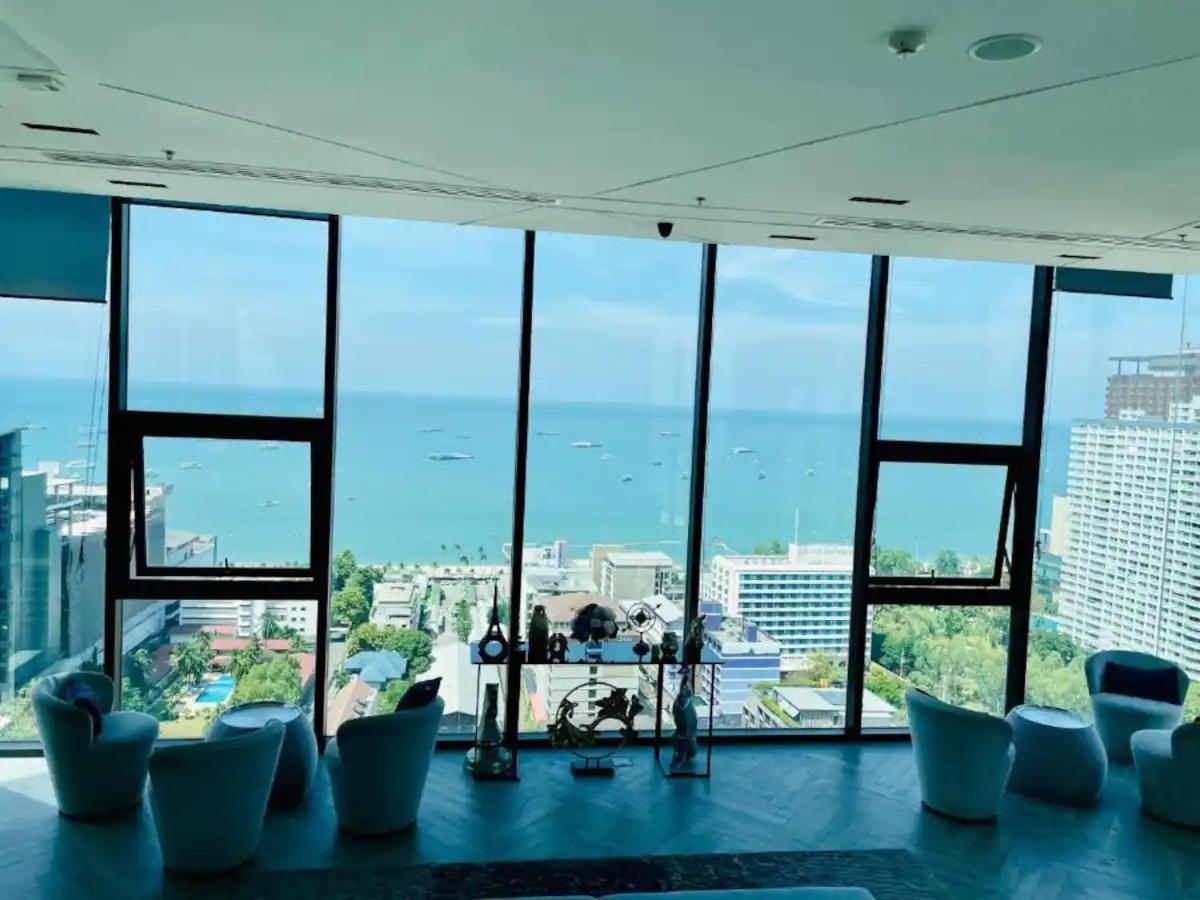 Central Pattaya - Sea View Large Balcony Condo With Infinity Pool Eksteriør bilde
