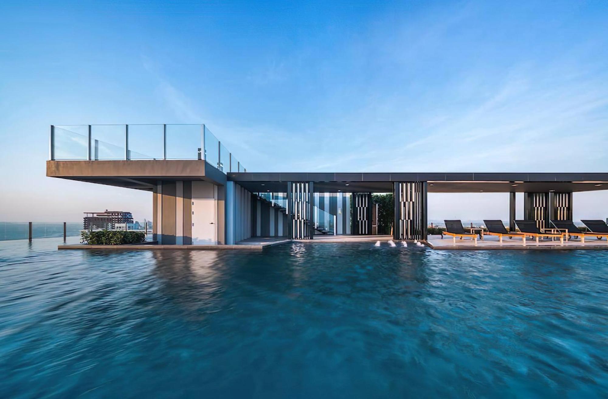 Central Pattaya - Sea View Large Balcony Condo With Infinity Pool Eksteriør bilde