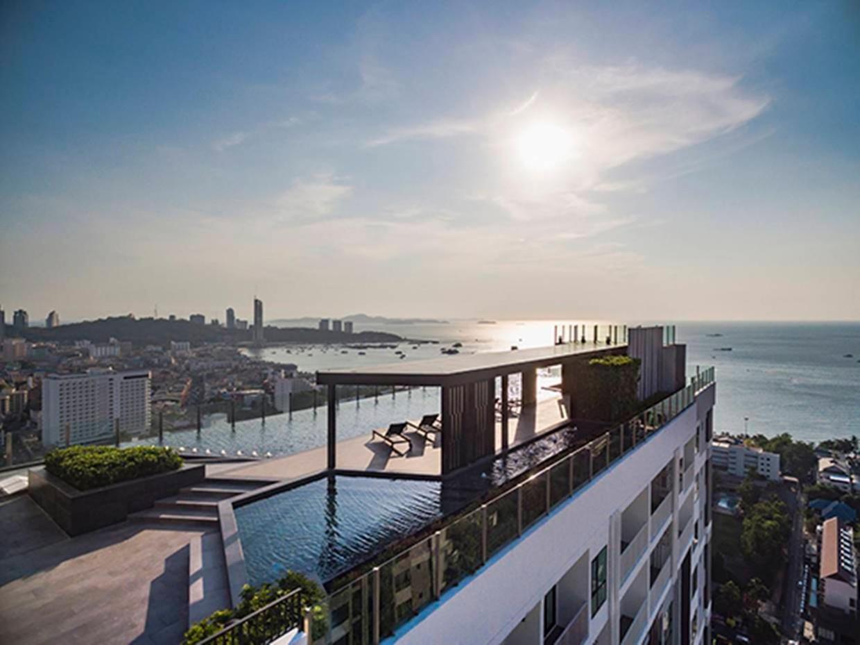 Central Pattaya - Sea View Large Balcony Condo With Infinity Pool Eksteriør bilde