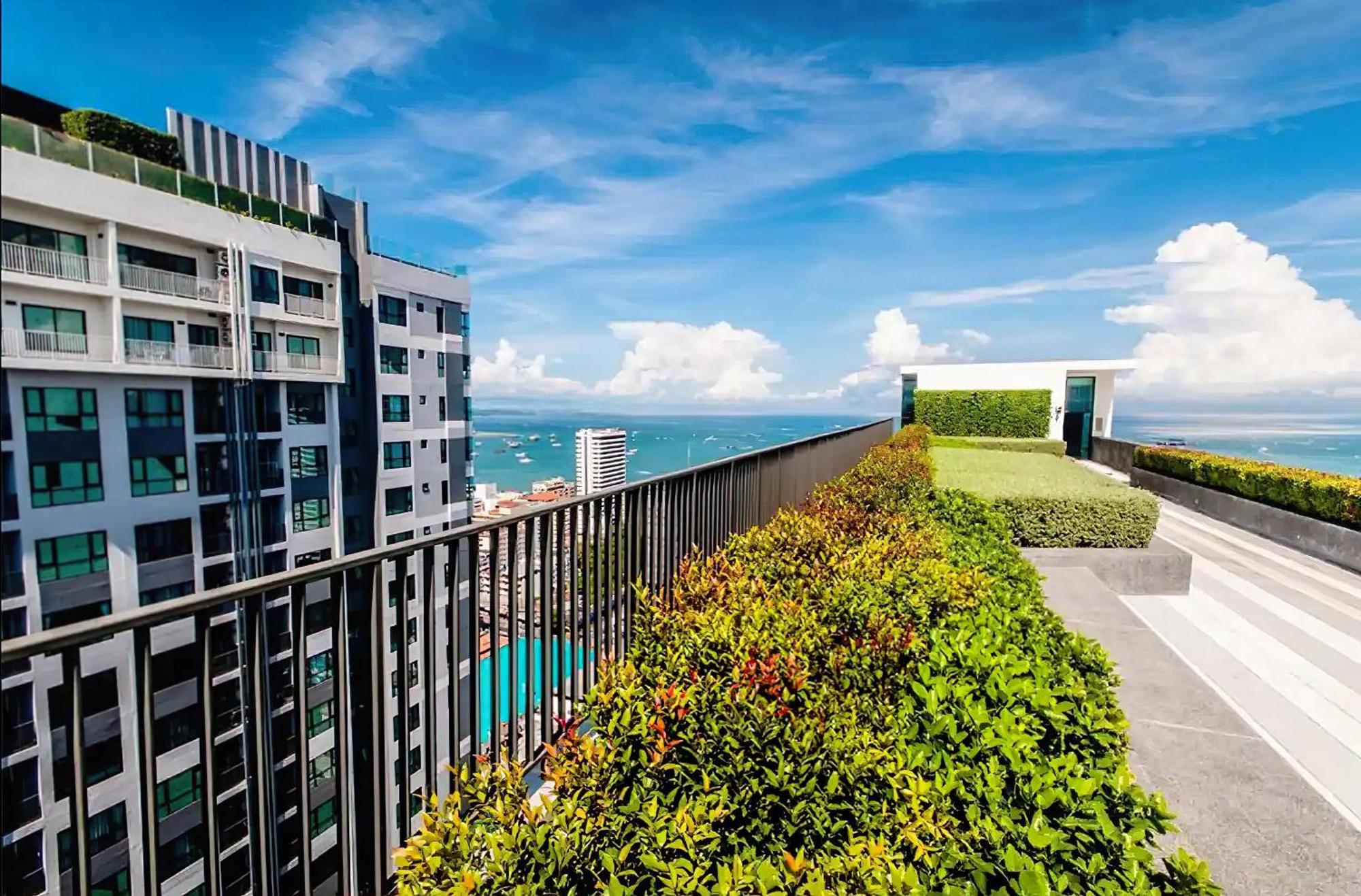 Central Pattaya - Sea View Large Balcony Condo With Infinity Pool Eksteriør bilde